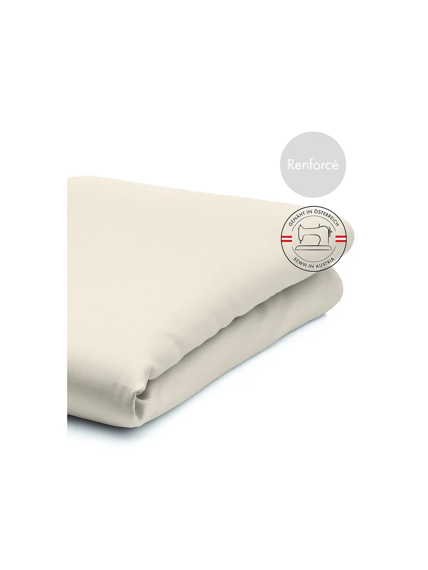 FLEURESSE | Leintuch MONIKA 160x250cm Weiss | creme